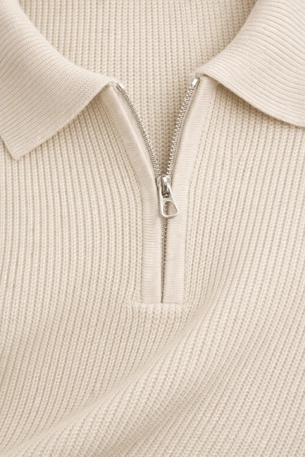 BARRONZ STRIPPED FULL SLEEVE T-SHIRT WITH COLLAR