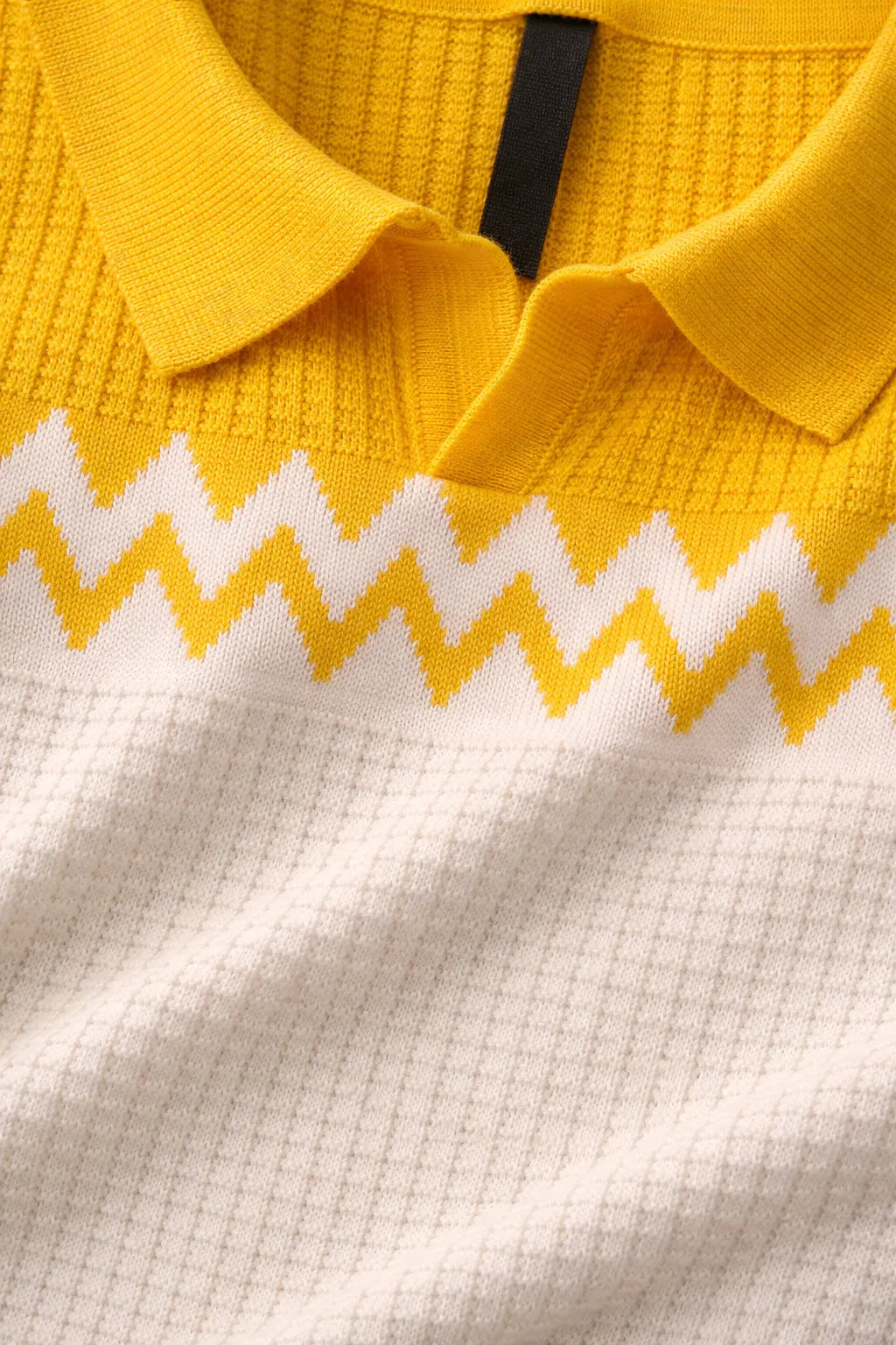 Half Sleeve Strip Polo T-Shirt