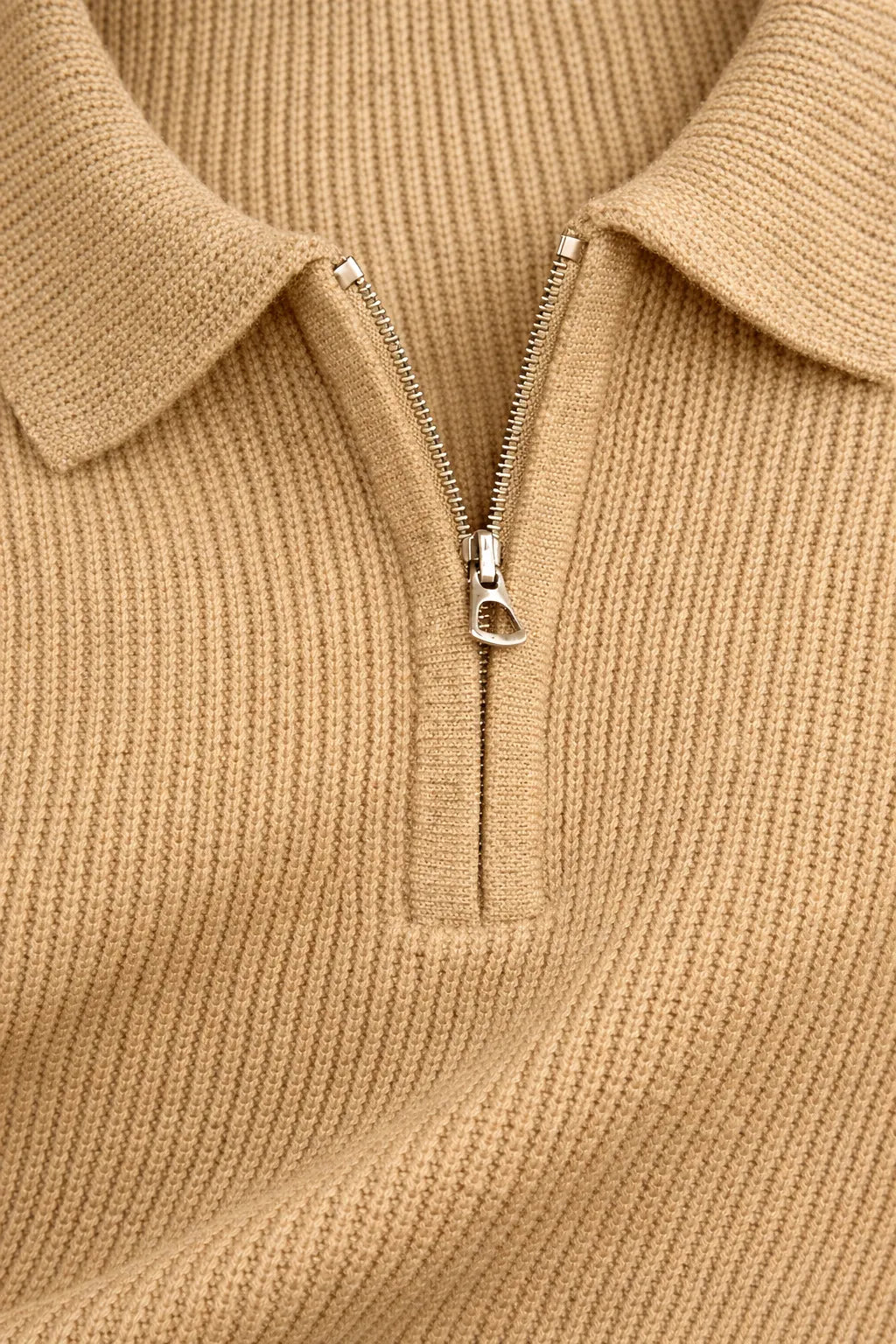 BARRONZ STRIPPED FULL SLEEVE T-SHIRT WITH COLLAR