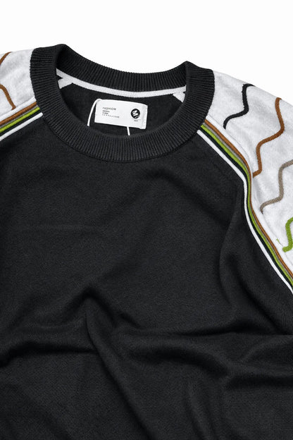 Multicolor Regular Fit Full Sleeve T-Shirt