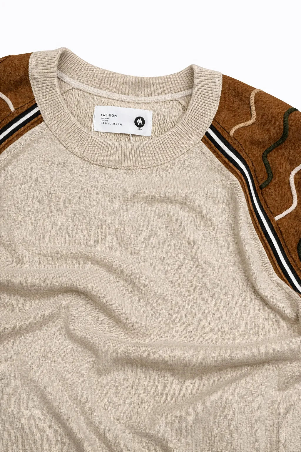 Multicolor Regular Fit Full Sleeve T-Shirt